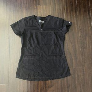 Grey’s  Anatomy Women’s size Small Black Scrubs Tops